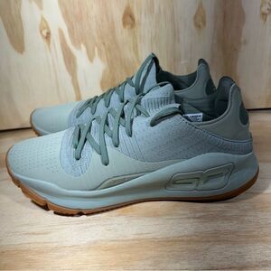 Under Armour Athletic Shoes in Olive and Gum